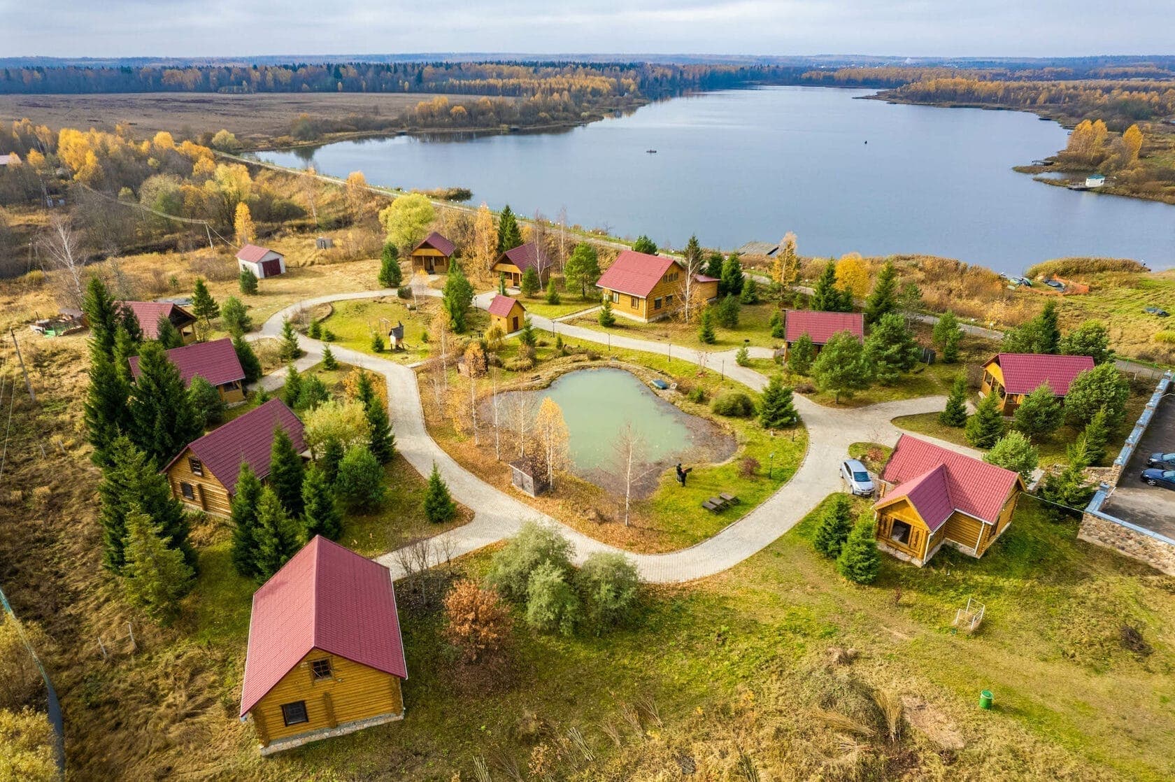 Shanti eco-estate — the countryside part of the tour